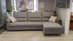 Artigianale Divano Letto con penisola Antony di a prezzo scontato- Divani