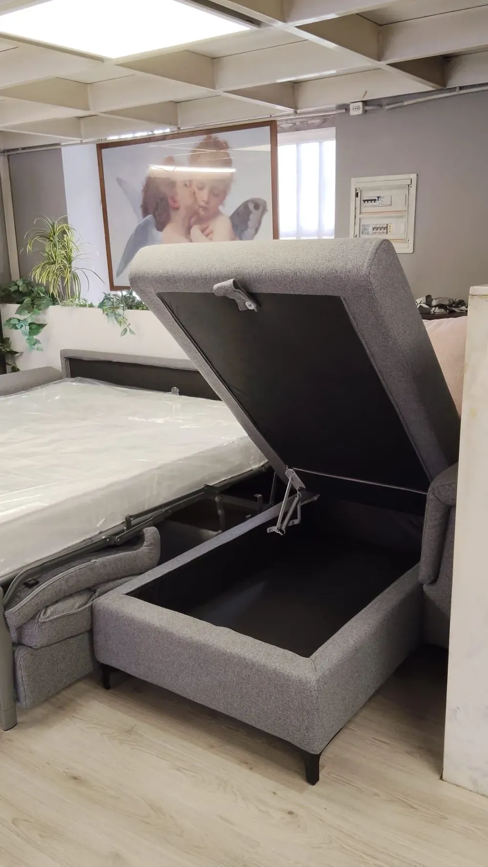 Artigianale Divano Letto con penisola Antony di a prezzo scontato- Divani