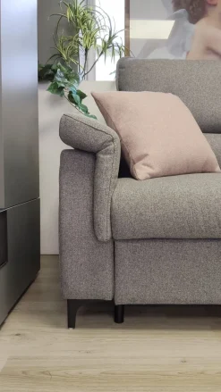 Artigianale Divano Letto con penisola Antony di a prezzo scontato- Divani