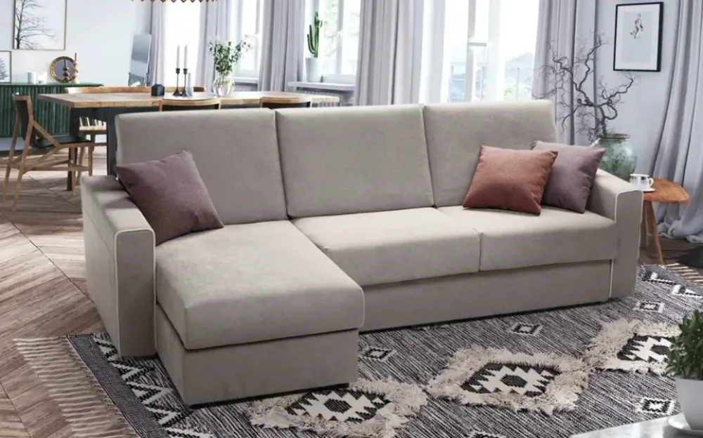 Divano Letto con penisola Berlino di a prezzo ribassato^Collezione esclusiva Sale