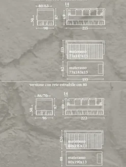 Md work Divano letto Divano letto duchessa italiana a prezzo scontato- Divani Letto|Divani