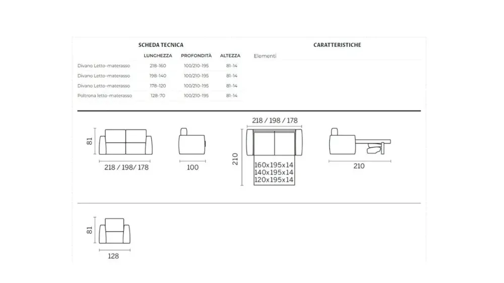 Discount Divano letto Dodo di a prezzo scontato Divani Letto|Divani