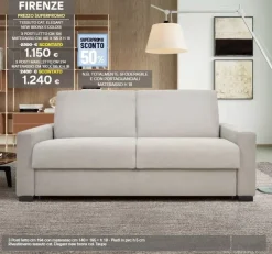 Divano letto Firenze : con uno SCONTO ESCLUSIVO del 50%^Sofangel Online
