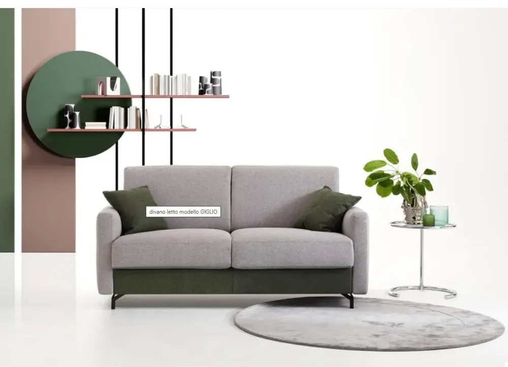 Divano Letto Giglio di a prezzo scontato^BI.EL Salotti Discount