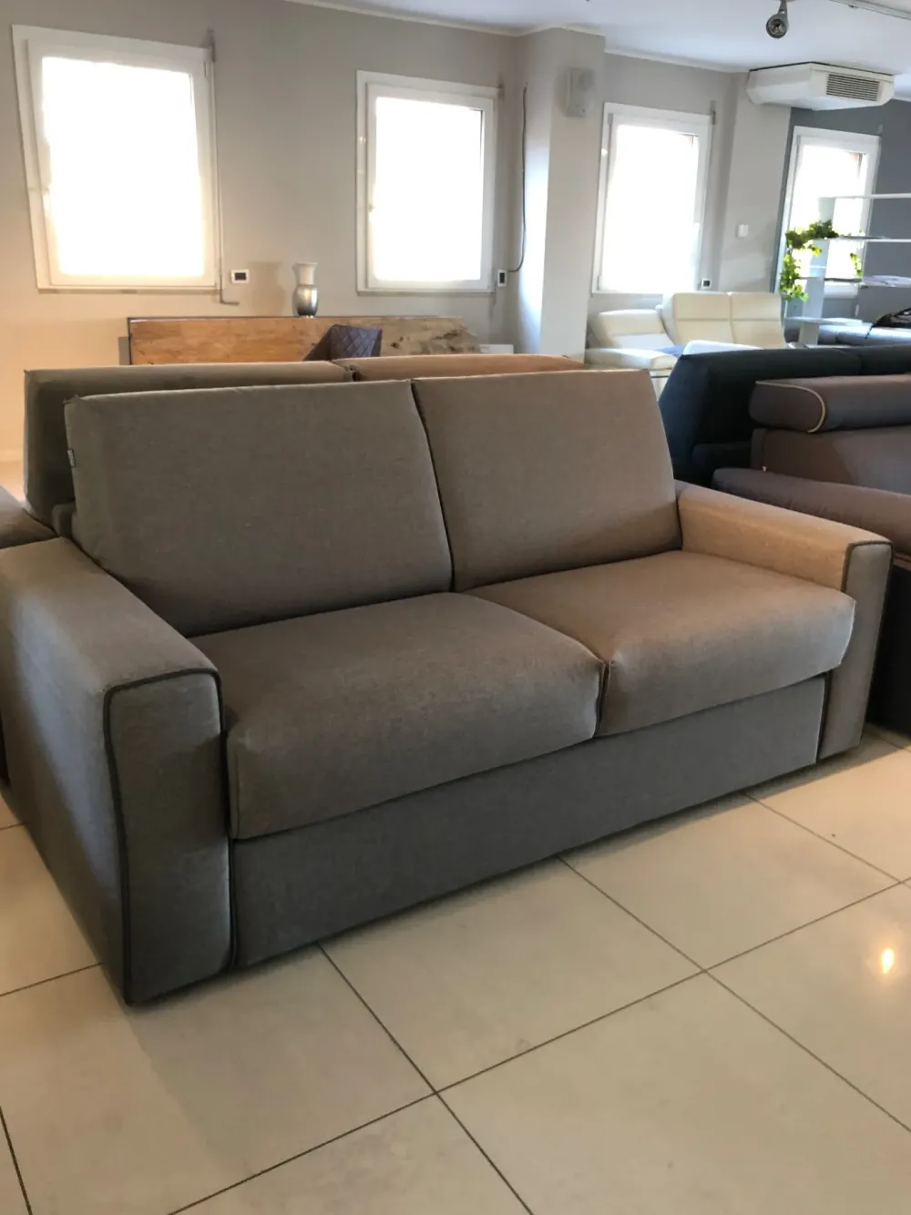 Online Divano letto in Tessuto Divano letto con materasso alto 20cm Divani Letto|Divani