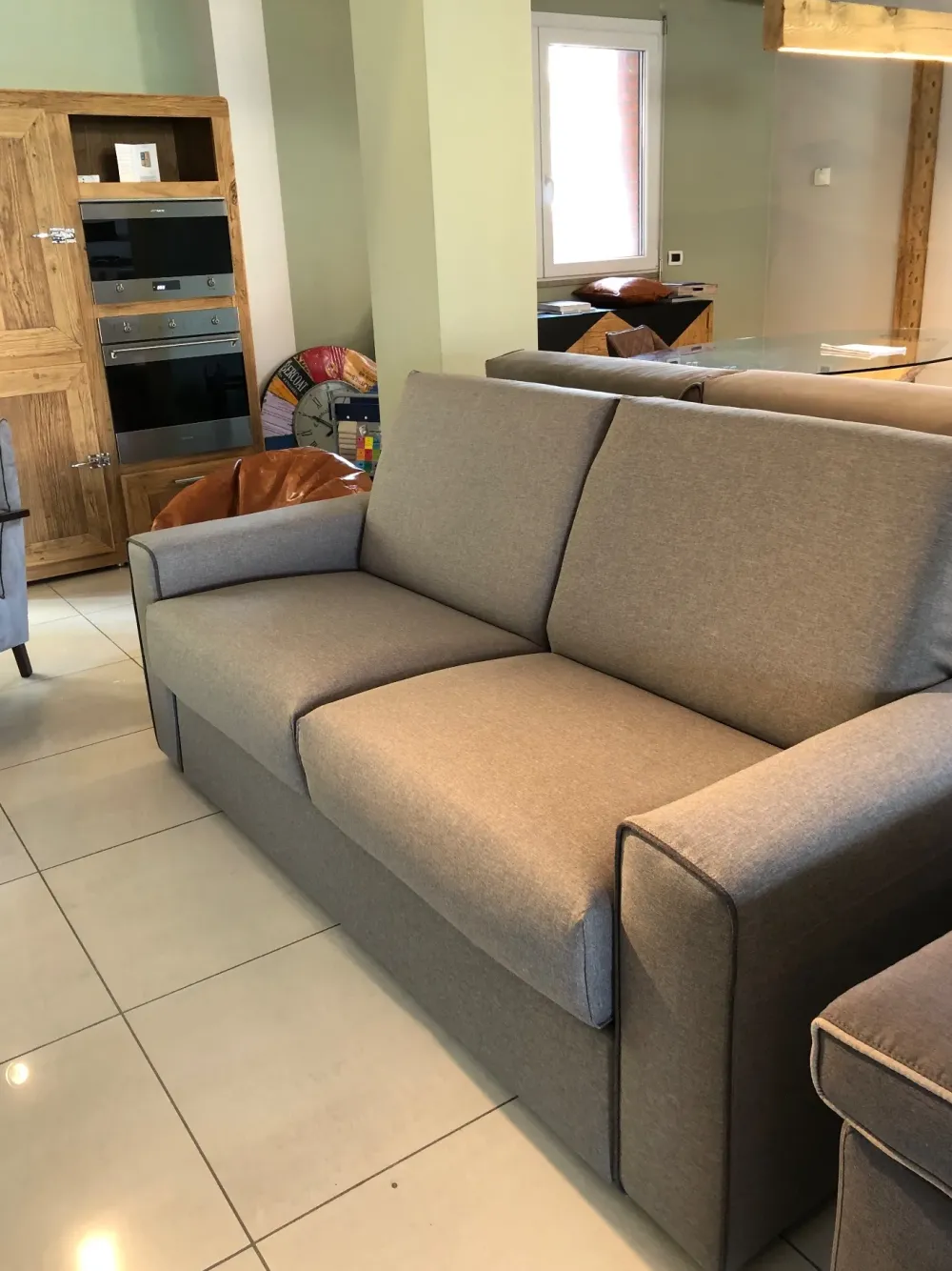 Online Divano letto in Tessuto Divano letto con materasso alto 20cm Divani Letto|Divani