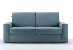 Outlet Divano letto in Tessuto Materasso memory h 20 Divani Letto|Divani