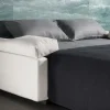 Divano letto in tessuto poliuretano. in Offerta Outlet.^BK salotti Discount