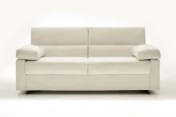 Divano letto in tessuto poliuretano. in Offerta Outlet.^BK salotti Discount