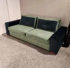 Discount Divano letto maxi 180 x 200 materasso tessuto in misto piuma a prezzo scontato Divani Letto|Divani