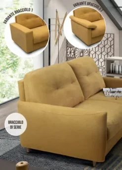 Divano Letto modello Tommy di con forte sconto^Il Benessere Discount