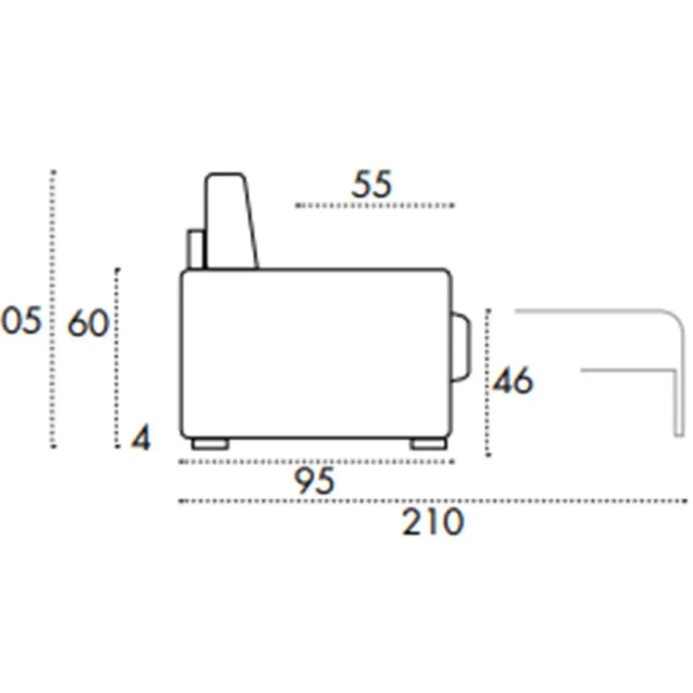 Vis comoda Divano letto Modern comfort a prezzo scontato- Divani Letto|Divani