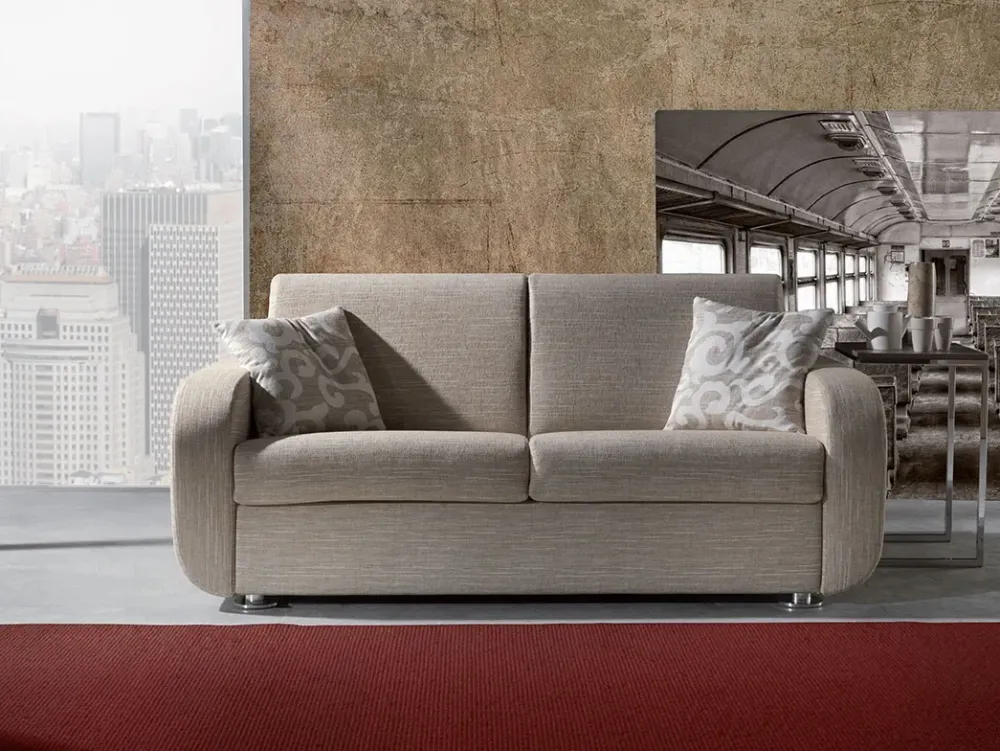 Outlet Divano letto Rail Crippa divani&letti scontato Divani Letto|Divani