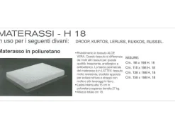 Divano letto Russel a prezzo scontato^Excò Clearance