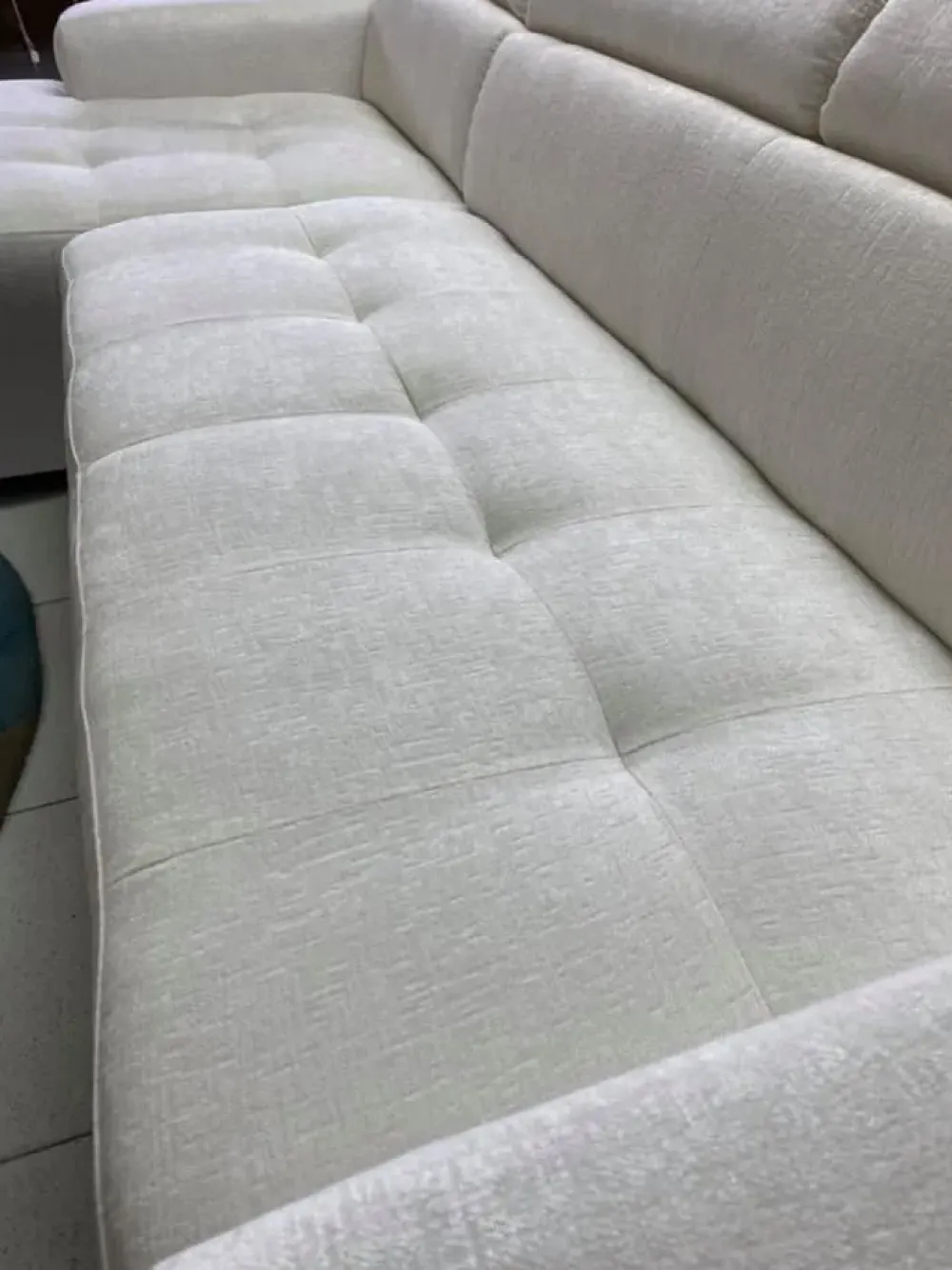 Md work Divano letto San marco letto piu penisola contenitore anti macchia pronta consegna PREZZI OUTLET- Divani Letto|Divani