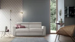Felis Divano letto tessuto in poliuretano in Offerta Outlet- Divani Letto|Divani