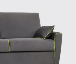 Divano letto tessuto in poliuretano   a prezzo Outlet^Collezione esclusiva New