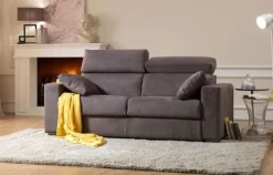 Divano letto Tommy con letto a ribalta e poggiatesta reclinabili  in OFFERTA - 40%^Collezione esclusiva Discount