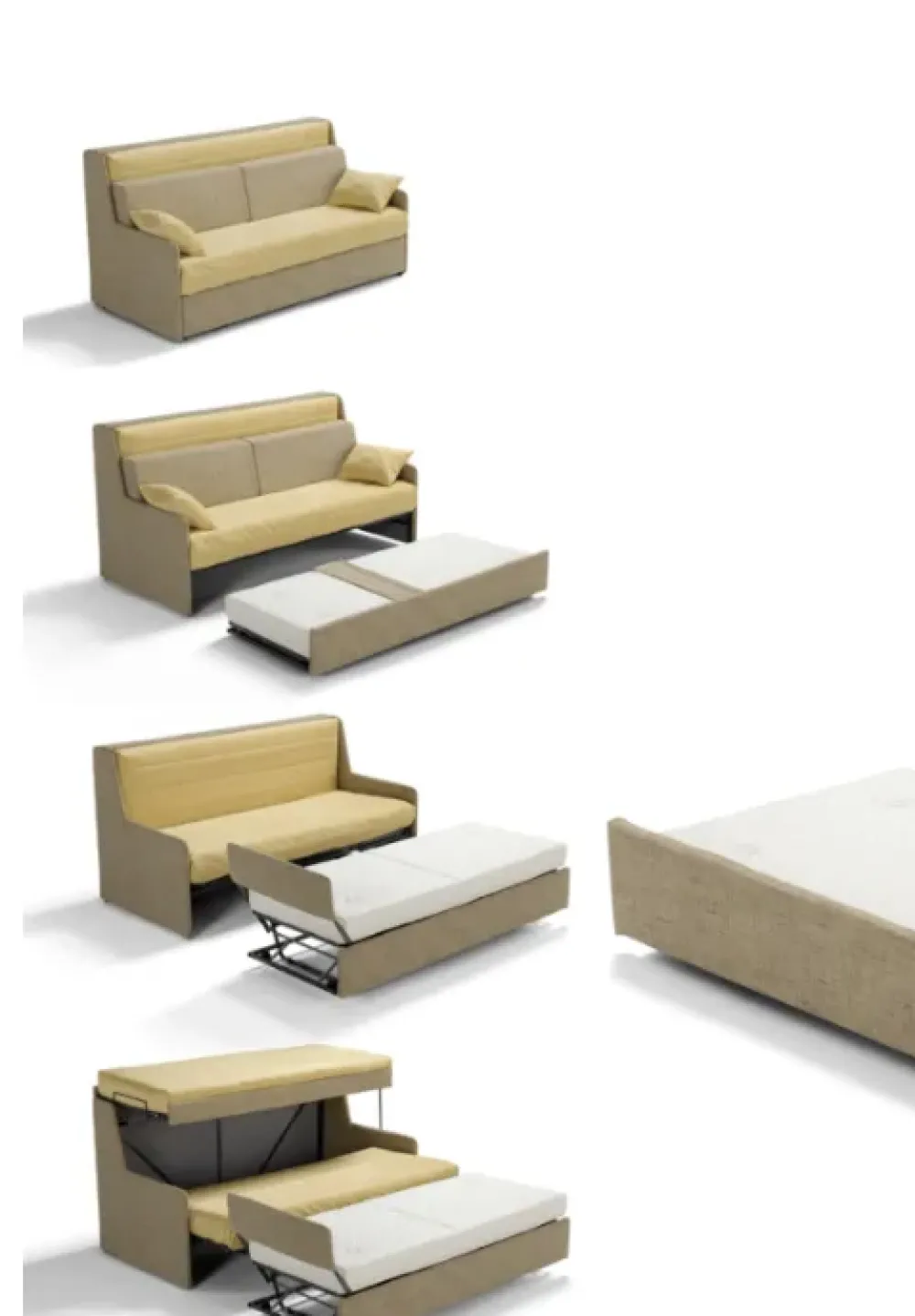 Vis comoda Divano letto Tris in OFFERTA- Divani Letto|Divani