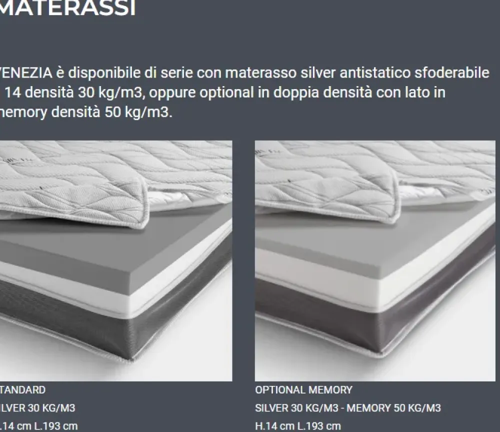 Online Divano letto Venezia up in Tessuto a 2590€ Divani Letto|Divani