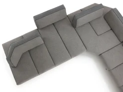 Diotti.com Divano Leyton outlet tessuto in poliuretano a prezzo Outlet- Divani