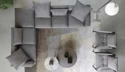 Flou Divano Lineare a 3 posti Binario di : prezzo su richiesta- Divani