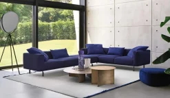 Flou Divano Lineare a 3 posti Binario di : prezzo su richiesta- Divani