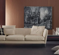 Divano Lineare a 3 posti Bretagne di : prezzo su richiesta^Poltrona Frau Outlet