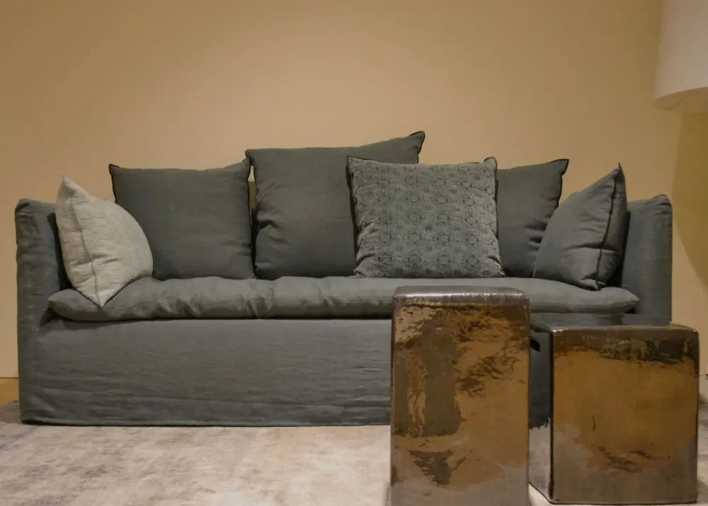 Artigianale Divano Lineare Canapé boho 220 ad un prezzo imperdibile- Divani