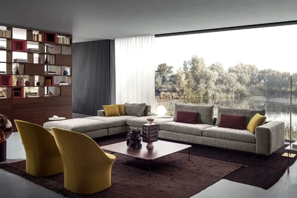 Outlet Divano Lineare Duo a 2516 Euro Divani