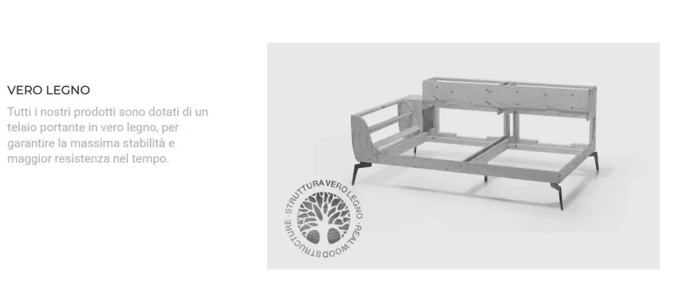 Divano Lineare Granada r. in Offerta Outlet a 1750€^Rosini Online