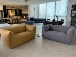 Divano Lineare in Tessuto sfoderabile Le bambole di^B&B Italia Discount