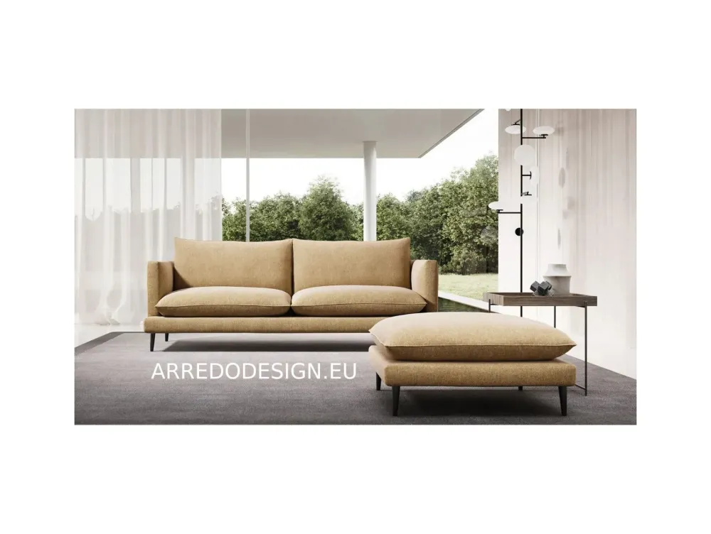 Doimo Salotti Divano lineare Klint a PREZZO OUTLET scontato del 35%- Divani