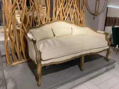 Divano lineare Linen di a prezzo scontato^Karedesign Discount