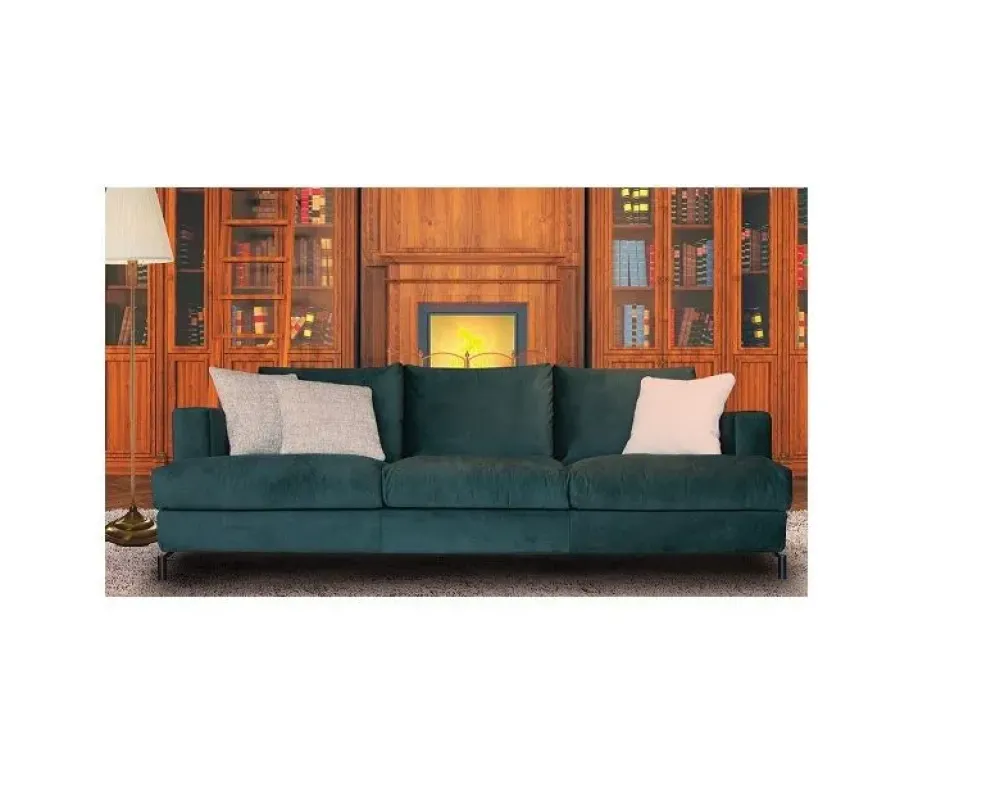 Divano Lineare modello Divano piuma velluto di in offerta^Md work Online