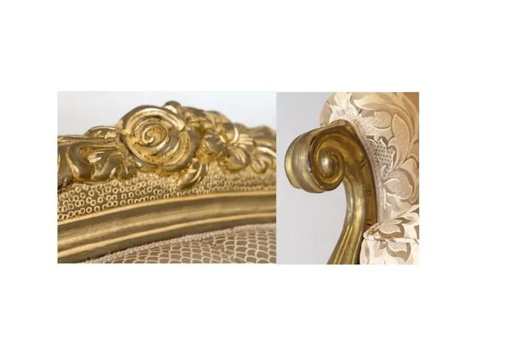 Best Divano lineare modello Divano leopardi foglia oro tessuto vene di in offerta Divani