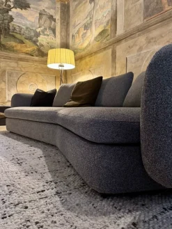 Poliform Divano Lineare modello Saint germain di con forte sconto- Divani