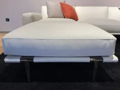 Divano Lineare pelle modello Let it be di^Poltrona Frau Discount