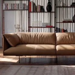 Divano Lineare pelle modello John-john di^Poltrona Frau Best