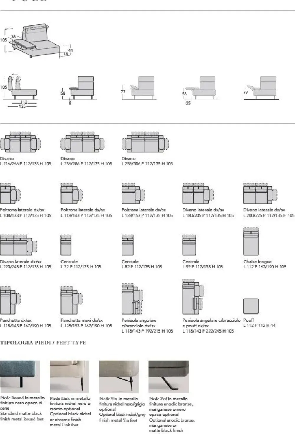 Divano Lineare Pull in Offerta Outlet a 1445 Euro^Samoa Clearance