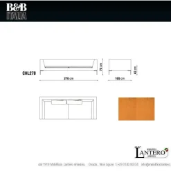 Divano Lineare Rivestimento divano charles di a prezzo ribassato^B&B Italia