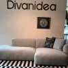 Divanidea Divano lineare Tender in Offerta Outlet- Divani