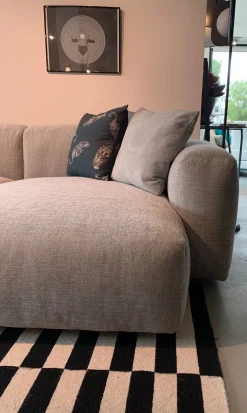 Divanidea Divano lineare Tender in Offerta Outlet- Divani