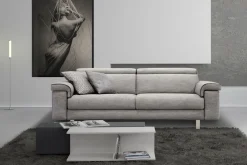 Rizzetto Divano lineare Wilson a PREZZO OUTLET scontato del 40%- Divani