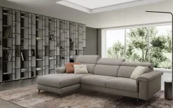 Rizzetto Divano lineare Wilson a PREZZO OUTLET scontato del 40%- Divani