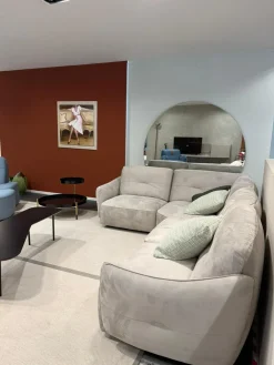 Clearance Divano Lux in Tessuto non sfoderabile  di scontato 50% Divani