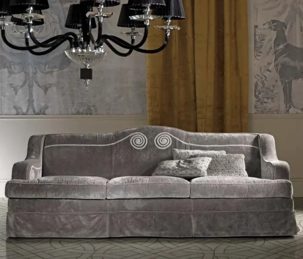 Divano Luxury piuma e velluto a mano con forte sconto^Md work Discount