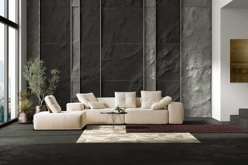 Md work Divano Luxy white in offerta- Divani