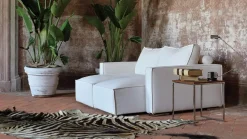 Family Bedding Divano Manhattan tessuto in misto piuma   in Offerta Outlet- Divani