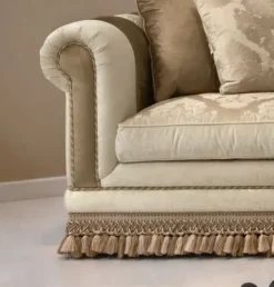 Md work Divano manzoni classico memory in Tessuto a prezzo scontato- Divani